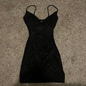 A black dress